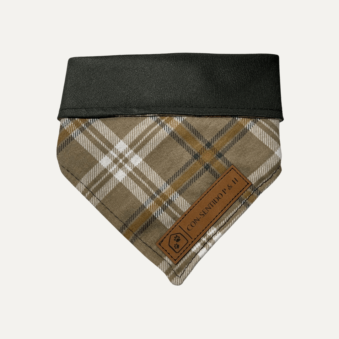 Pañoleta Escocés para Mascotas – Reversible, clásica y suave