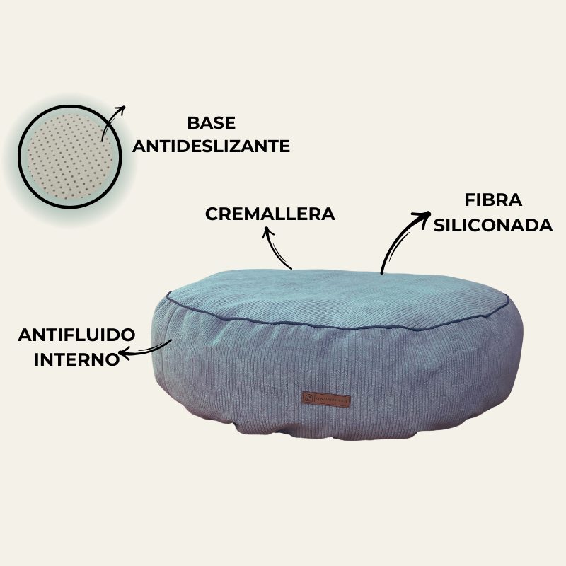 Cama Puff para Mascotas – Comodidad y Estilo en Cada Siesta