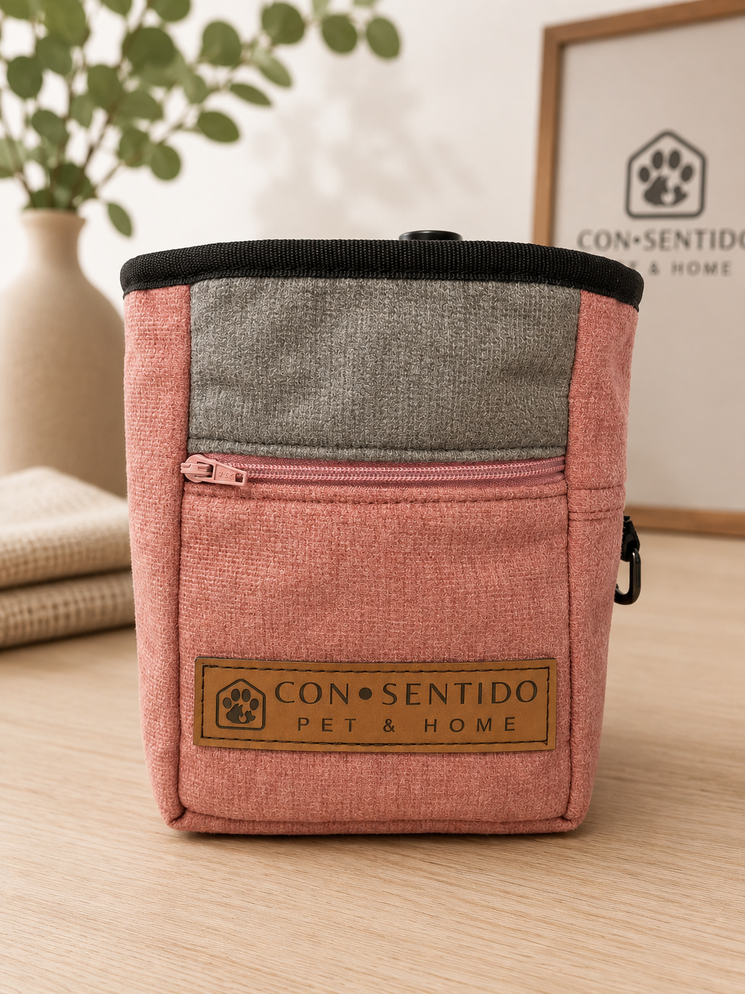 Bolsa Porta Premios para Perros con Clip para Correa