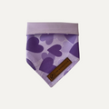 Pañoleta Encanto Morado para Mascotas – Reversible y encantadora