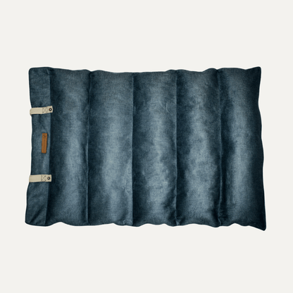 Cama Viajera enrollada tipo sleeping para perro - Colores Rosado y Azul | Con-Sentido